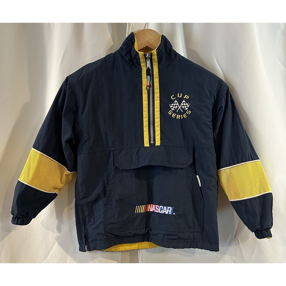 Vintage NASCAR Kids Reversible‎ Jacket Size 7